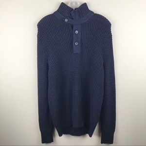 Banana Republic navy knit sweater - NWT